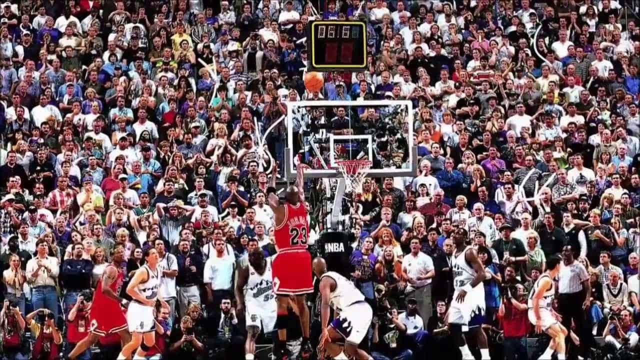 Flashback: Michael Jordan sinks Cavs with 'The Shot' - ESPN Video