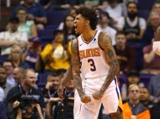 Kelly Oubre knee injury rehab Phoenix Suns NBA sports happened June 17 2020
