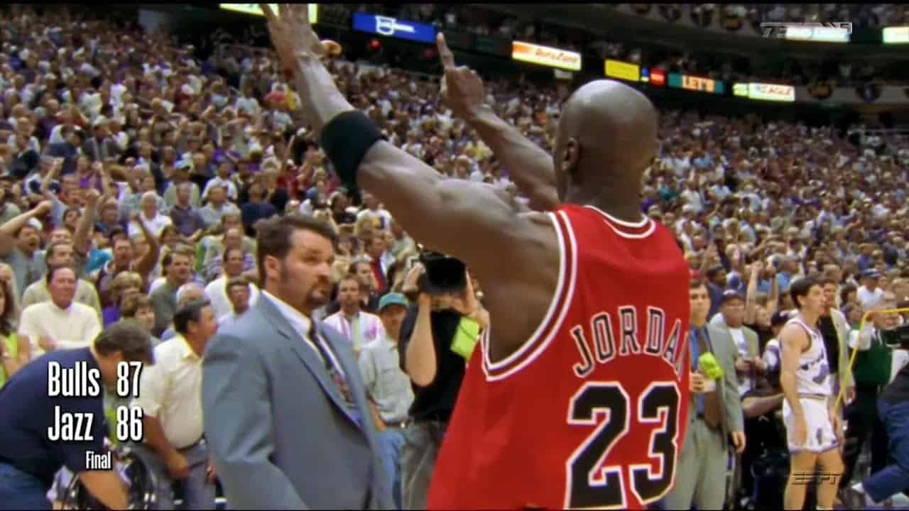 Bulls vs. Jazz (1997 NBA Finals Game 6) - Bulls win 5th title 