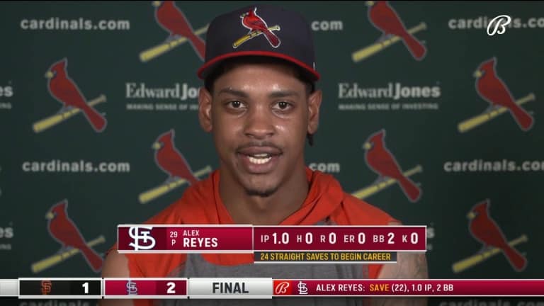 Alex Reyes sets a new Major League record! He has converted all 24 save  opportunities to begin his career, surpassing LaTroy Hawkins.