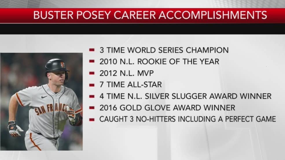buster posey retirement