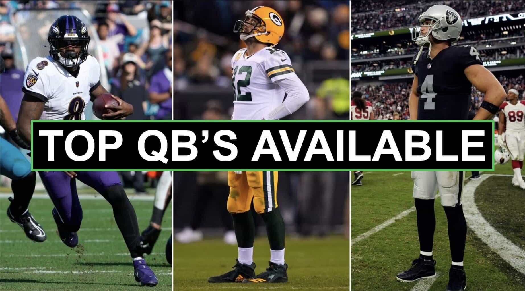 Top 5 NFL Quarterbacks Available This Offseason Pro Sports Outlook