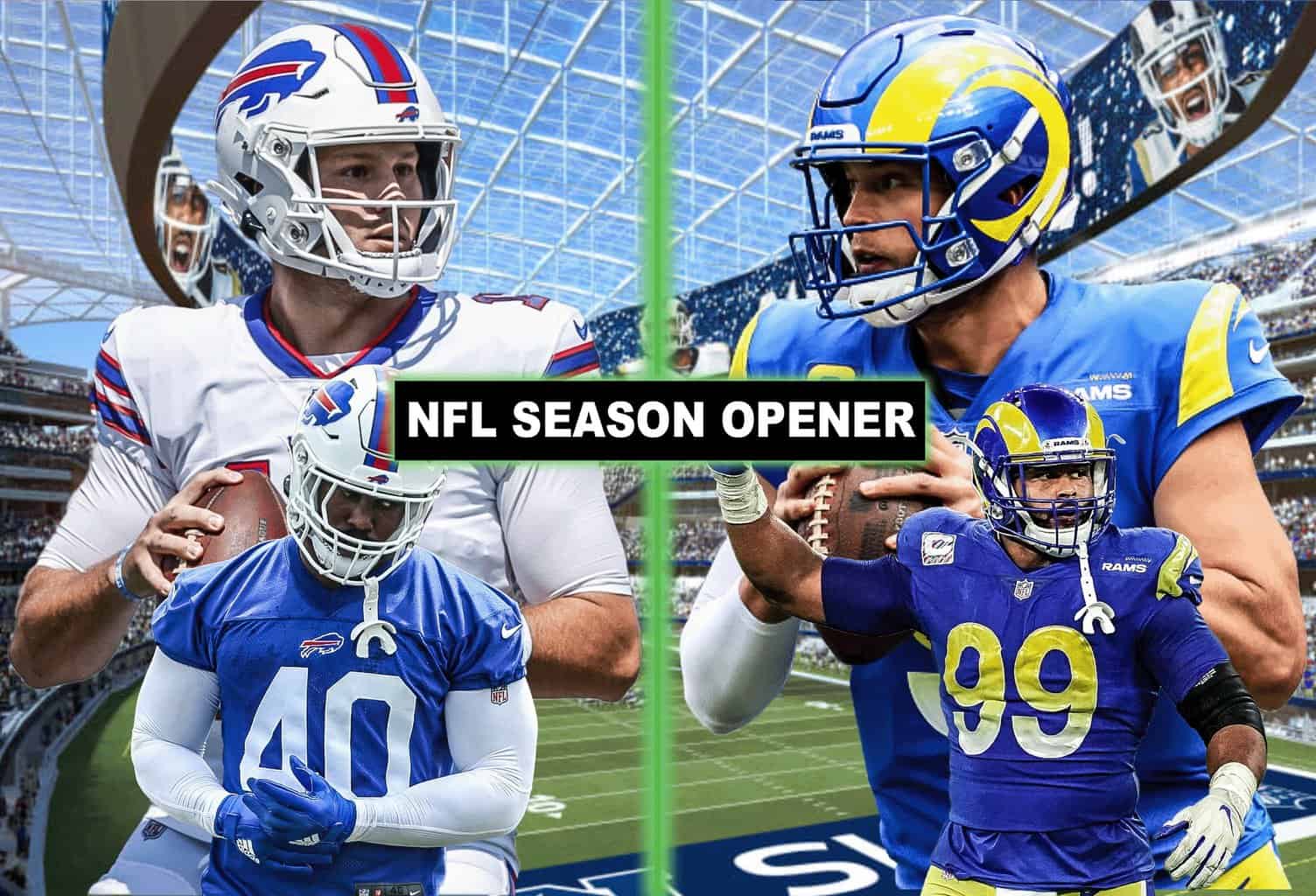 NFL: How to watch the Buffalo Bills at Los Angeles Rams Thursday (9-8-22)