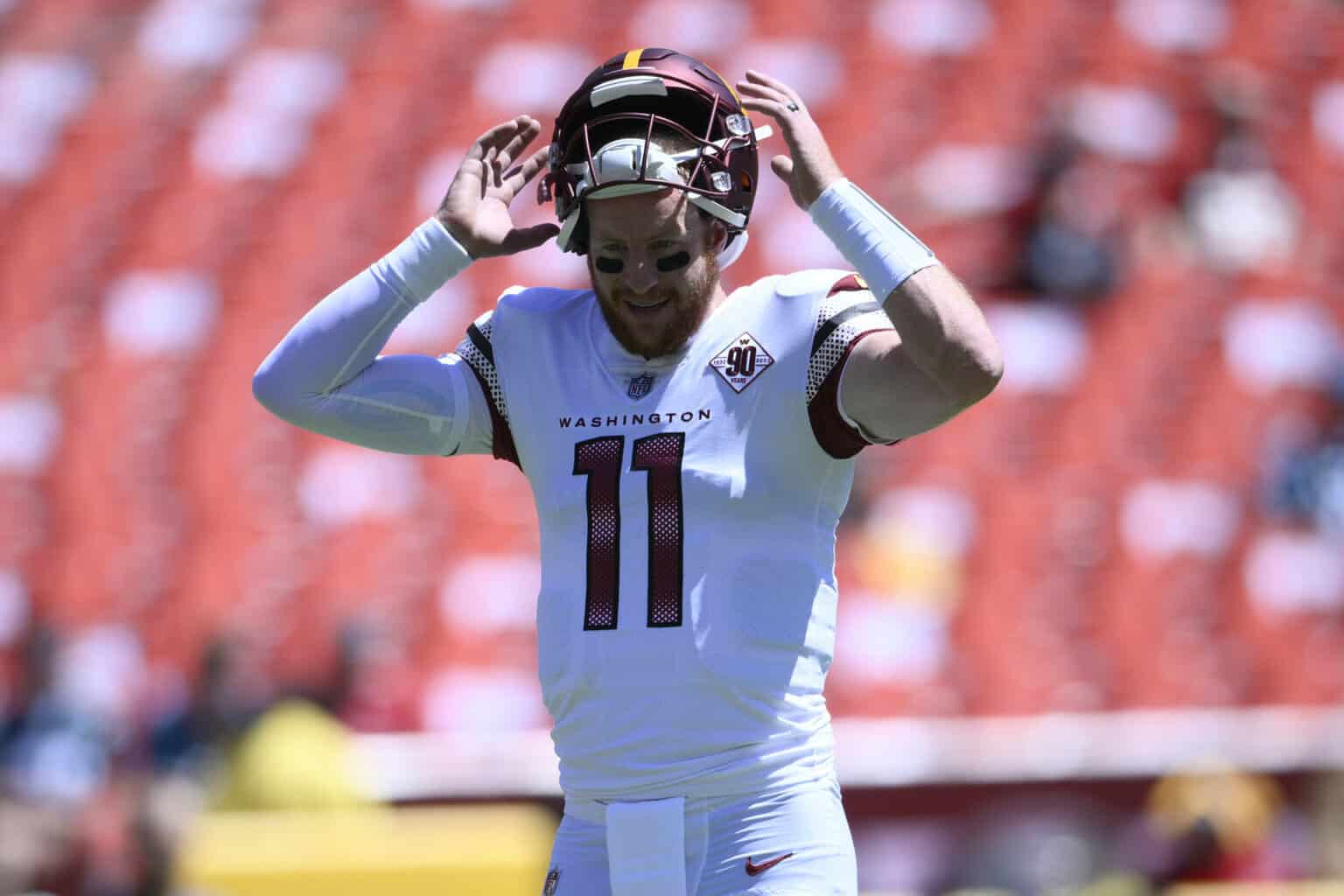 Commanders Updated Outlook Carson Wentz Gone Pro Sports Outlook