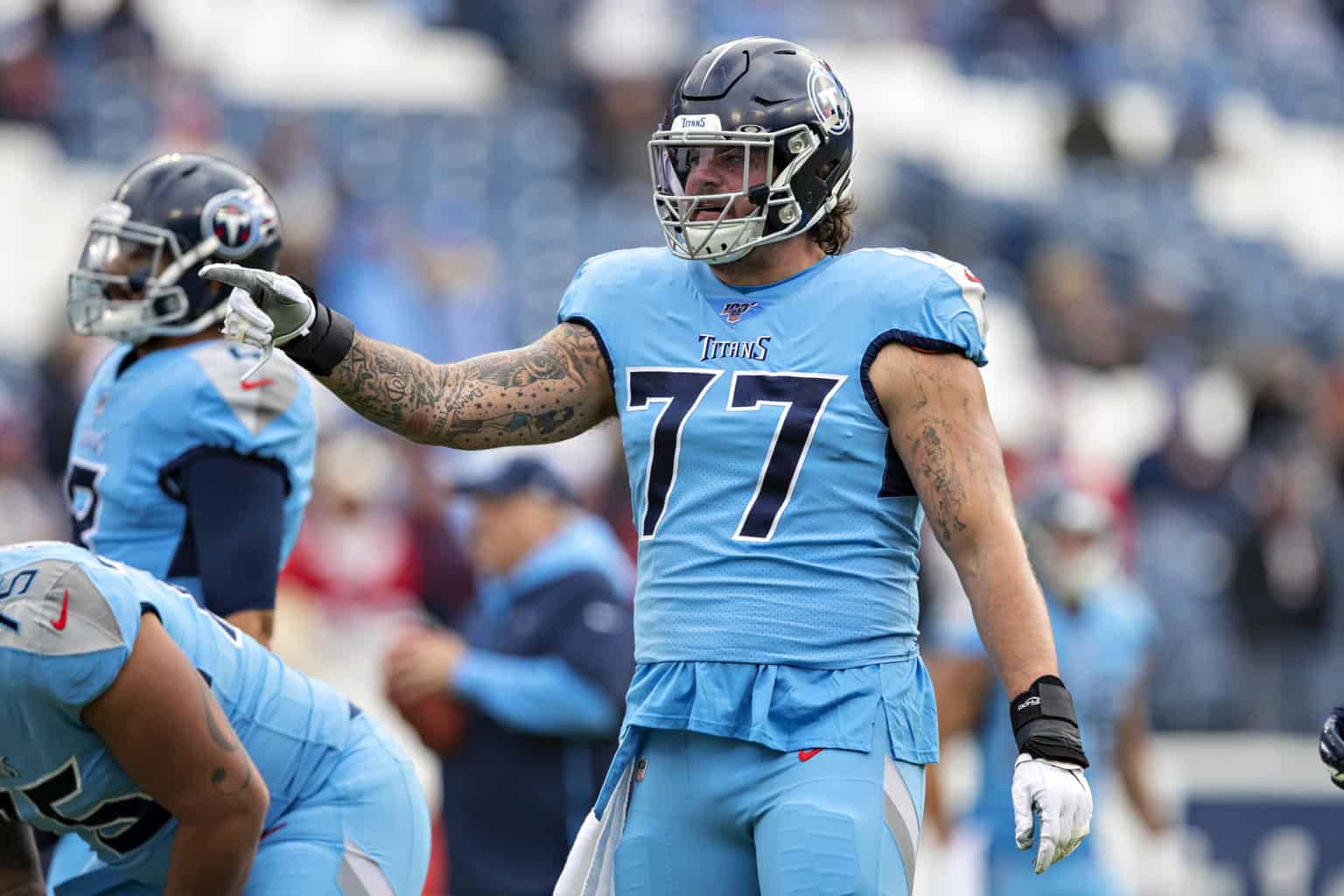 Titans release Taylor Lewan, Robert Woods, Randy Bullock